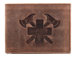 Portemonnaie mit Feuerwehr Emblem Prägung - RFID