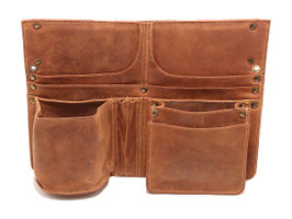 Hüftschürze Kombi - Antikbraun