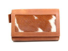Serviceportemonnaie Klein Strubeli Braun - Fellmuster 2