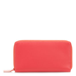 375-24 Large Double Zip Around Purse - Candy