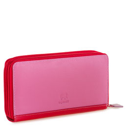 375-59 Large Double Zip Around Purse - Rubi