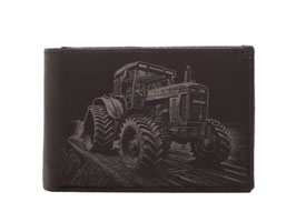 Mini Portemonnaie Nr.1034 mit Traktor Nr.8 Läsergravur
