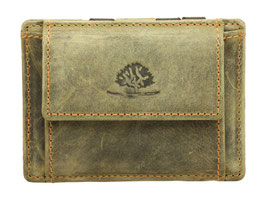 Greenburry Vintage Magic Wallet 1608A-30-RFID Grün