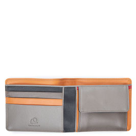 4506-164 RFID Standard Men's Wallet with Coin Pocket - Fumo