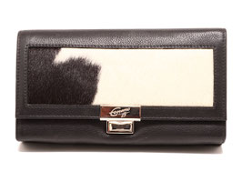 Serviceportemonnaie Strubeli Schwarz - Fellmuster 3