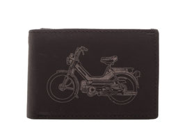 Mini Portemonnaie Nr.1034 mit Töffli Läsergravur