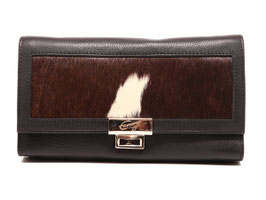 Serviceportemonnaie Strubeli Schwarz - Fellmuster 1