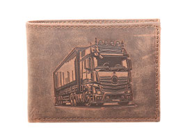 Herrenportemonnaie mit Lastwagen Nr.4 Prägung - RFID
