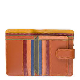 390-169 Medium 10 C/C Wallet w/Zip Purse - Lucca