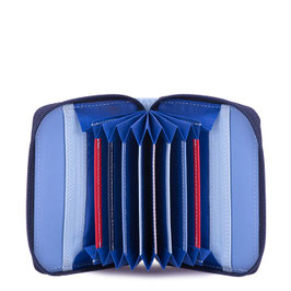 328-127 Zipped Credit Card Holder - Royal