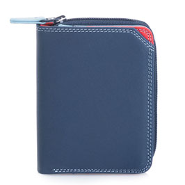 226-127 Small Wallet with Zipround Purse - Royal