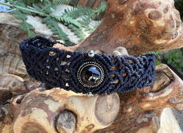 Makramee Armband mit Sterngranat