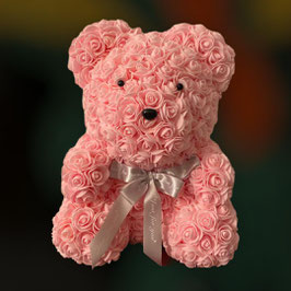 "Rosenbär rosa 37cm"