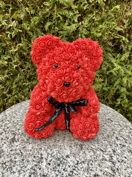 " Rosenbär rot 37cm"