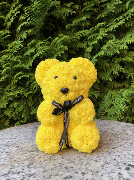 " Rosenbär gelb 23cm"