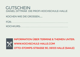 Gutschein für 1 Kochkurs all inklusiv Einfach mal viel Fleisch