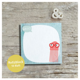 Notizblock »Qualle«