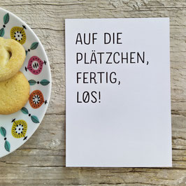 Auf die Plätzchen