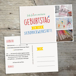 Einladungen zum verschicken