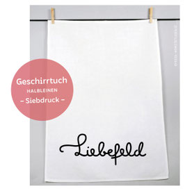 Geschirrtuch »Liebefeld«