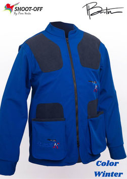 Veste de tir Hiver  "Color Winter" Bleu