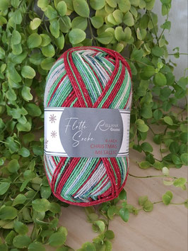 Rellana "Flotte Socke Christmas" 4fädig (mit und ohne Glitzer), 6fädig