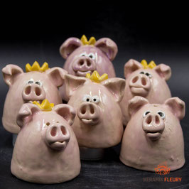 Keramik Salzstreuer Glücksschwein