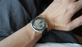 SEIKO 自動巻き時計 裏スケルトン純正ベルトオーバホール済アンティーク SEIKO 自動巻き 腕時計 オーバホール済裏スケルトン純正ベルト