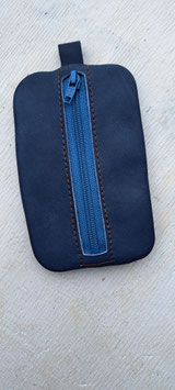 DOUBLE-ZIP bleu