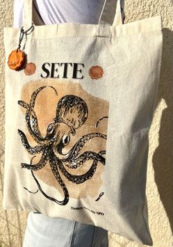 Tote bag Poulpe