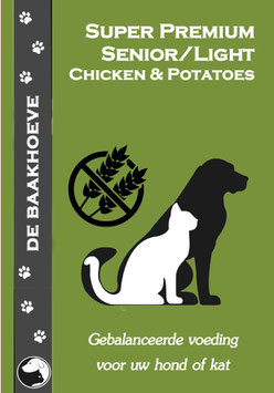 Super Premium senior/ light chicken & potatoes (graanvrij)