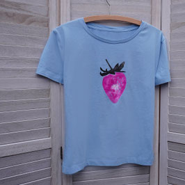 Ausgefallenes T-Shirt mit Erdbeere