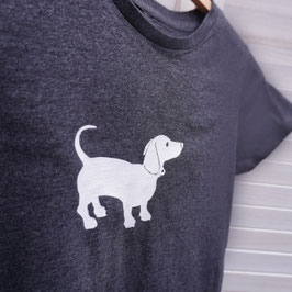 Ausgefallenes T-Shirt mit Dackel