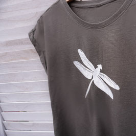 Ausgefallenes T-Shirt mit Libelle