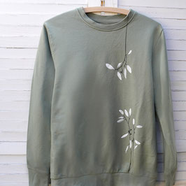 Ausgefallener Pulli mit Lorbeer-Design