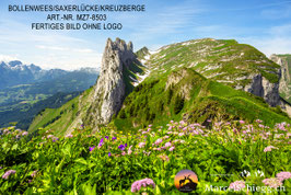 Leinwandbild-Bollenwees/Saxerlücke/Kreuzberge Art.-Nr. MZ7-8503