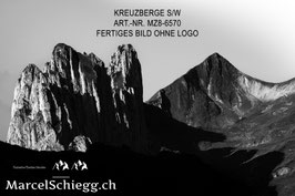 Leinwandbild-Saxerlücke-Kreuzberge S/W Art.-Nr. MZ8-6570