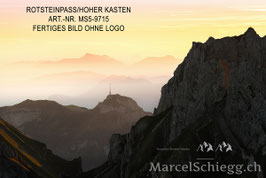 Leinwandbild-Rotsteinpass/Hoher Kasten Art.-Nr. MS5-9715