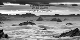 Leinwandbild-Säntis/Alter Säntis Art.-Nr. MS5-7880 S/W