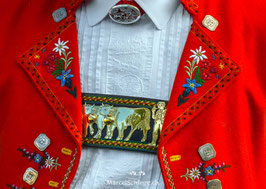 PK-Appenzeller Tracht/Rotes Brusttuch "Liibli"-MS8-7210