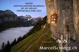 Poster/FineArt Print-Gasthaus Aescher-Wildkirchli Art.-Nr. MZ8-9973