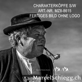Leinwandbild-Charakterköpfe S/W Art.-Nr. MZ8-8615