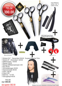 Spar-Set Einsteiger-Lernende Coiffeuse