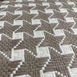 Geflechttapete, geflochten, Papier, natur, hellbraun beige