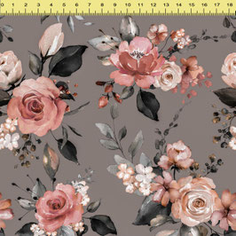 Vorbestellung "Lovely roses taupe" Eigenproduktion Softshell