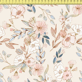 Vorbestellung "Flower Pastell" Eigenproduktion Sommersweat
