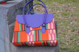 Handmade African Print Tote Bag
