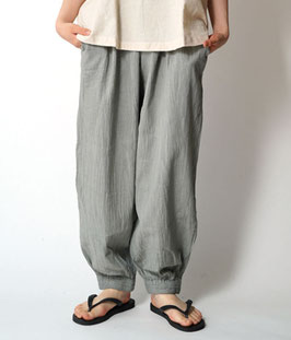 バルーンパンツスリム　灰　S(W60)