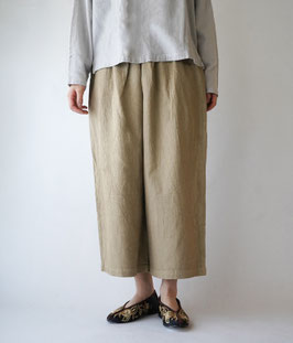 リラックスパンツ厚地　茶鼠　Ｓ(W62)