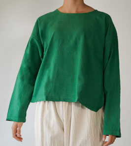 長袖ショート薄地　芝